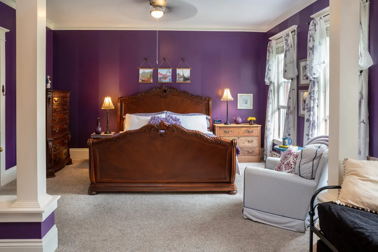 Purple Viking Bedroom