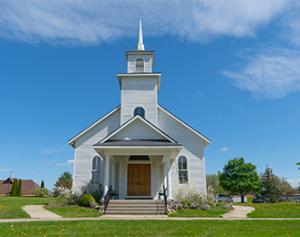 Church at Meridian Historical Village