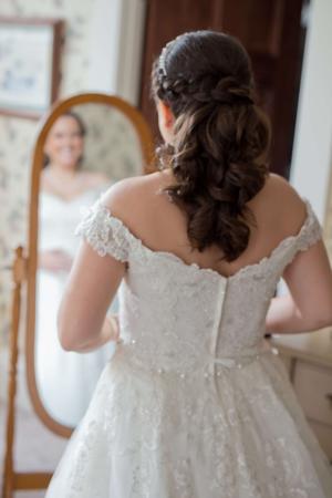 Bride in Mirror